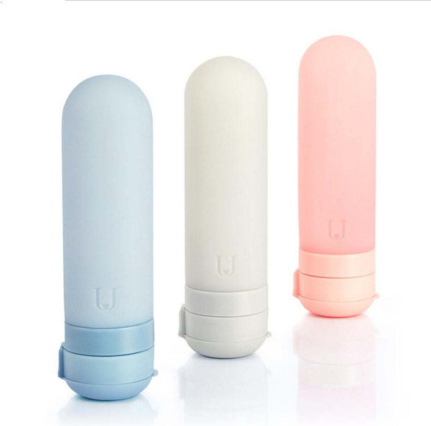 Bottled travel cosmetics