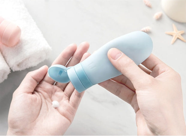 Bottled travel cosmetics