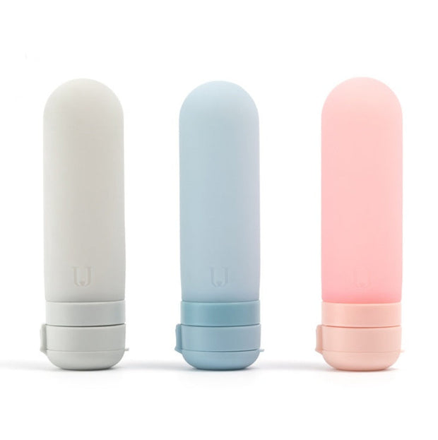 Bottled travel cosmetics