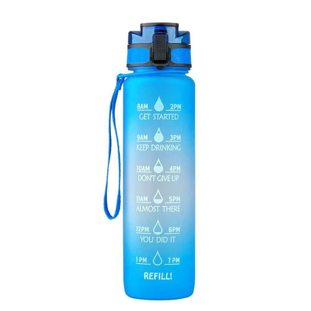 Transparent Flask Water Bottle