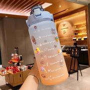 Water Bottle With Straw