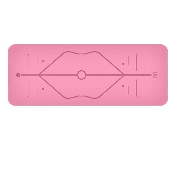Rubber yoga mat