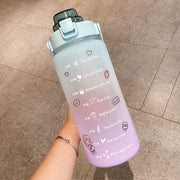 Water Bottle With Straw