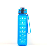 Transparent Flask Water Bottle